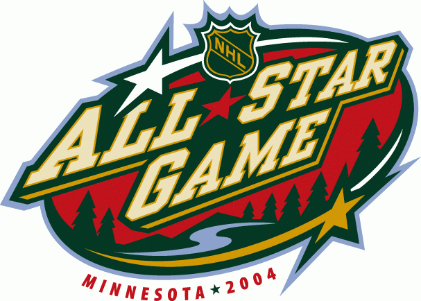 NHL All-Star Game 2004 Primary Logo iron on transfers for clothing